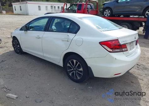 2015 Honda Civic Ex из США, поврежденный, VIN 19XFB2F84FE034777